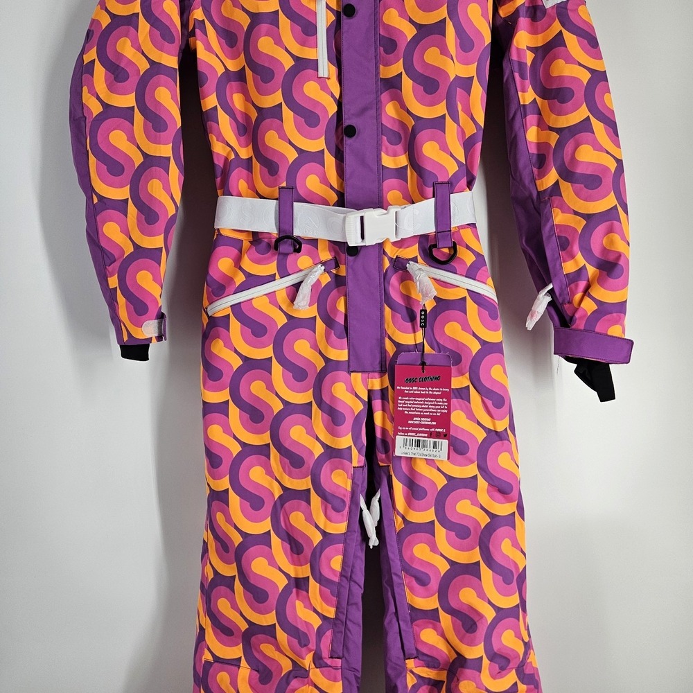 OOSC That 70's Show Ski Suit Size Small Unisex Snowboard All In One - Picture 2 of 12